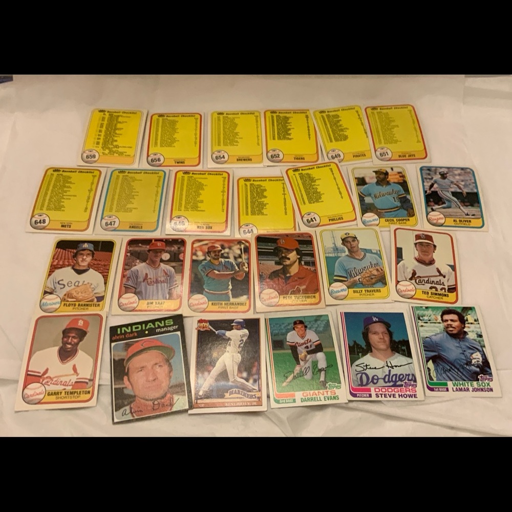 Bundle of Baseball Cards Lot 173